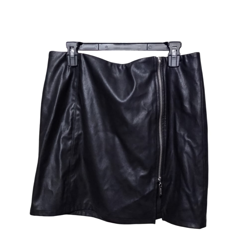 Black Leather Skirt